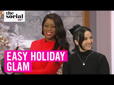 Easy Holiday Glam! | The Social