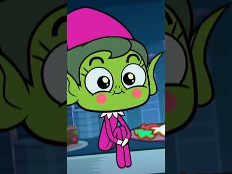 Elf on the Shelf! 🎄❄️ | Teen Titans Go! | @cartoonnetworkuk #shorts #christmas #animation