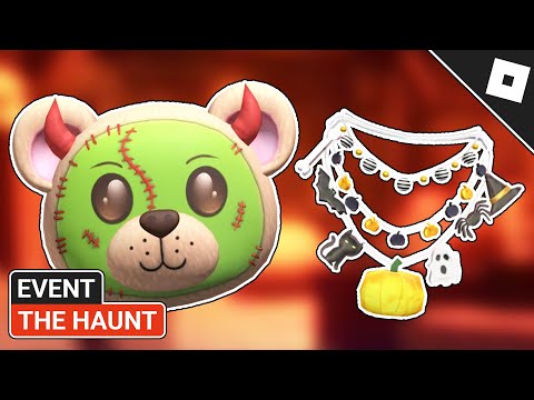 [EVENT] How to get the SINISTER ZOMBIE TEDDY BEAR & HALLOWEEN NECKLACE in THE HAUNT HUB  | Roblox