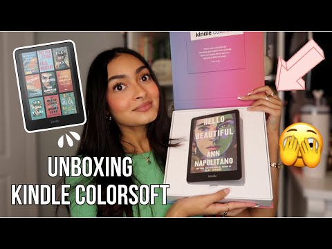 KINDLE COLORSOFT UNBOXING + SETUP