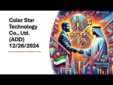 Can Color Star Technology’s Bold Moves Turn Things Around? 🤔📉 #ADD