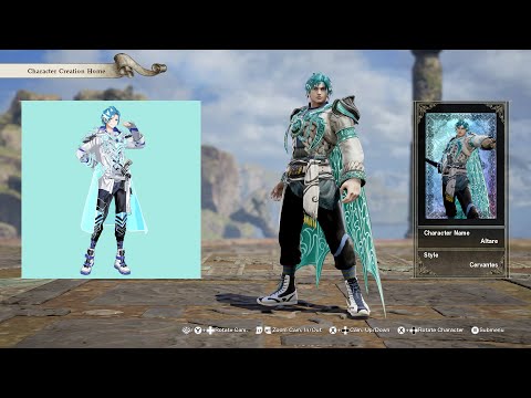 SoulCalibur 6; Regis Altare (HoloStars) custom character video guide by Zeno XC