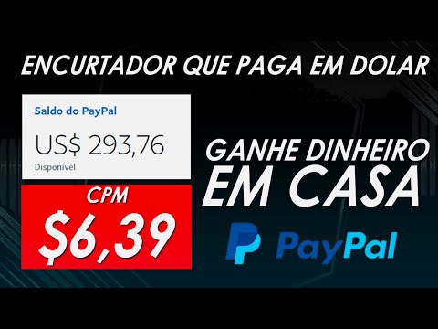 ENCURTADOR DE LINK QUE PAGA EM DOLAR | PAYPAL | [MELHOR ENCURTADOR 2022, GANHE DINHEIRO COM CLICKS]