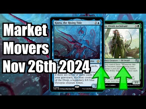 MTG Market Movers - Nov 26th 2024 - Standard & Commander Rise Up! Kiora, the Rising Tide!