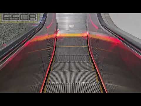 Taiwan Taoyuan Airport escalator KONE down