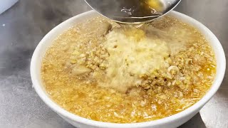 【ガリハラ】にんにくラーメン　Super Garlic Japanese Ramen with Chicken.　コレはヤツに食べてもらいたい。