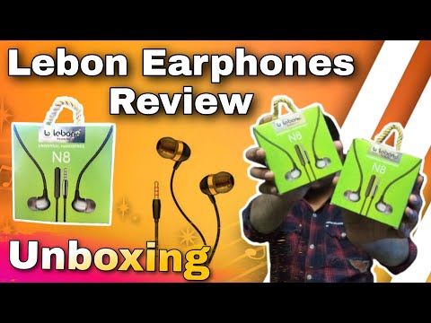 Best Earphones Under 200 🔥 | Lebon Earphones Review & Unboxing | 🔥 Best Pubg Earphones