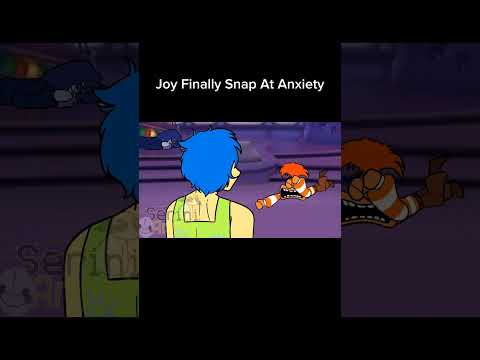 Joy Finally Snap At Anxiety - Inside Out 2 // #insideout2 #insideout #animationmeme