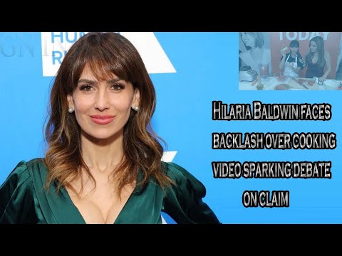 Hilaria Baldwin faces backlash over cooking video sparking debate on claims of Spanish heritage