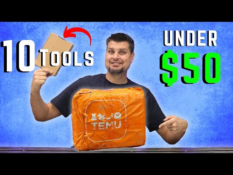 10 TEMU Tools Under $50 // Are They Worth IT?