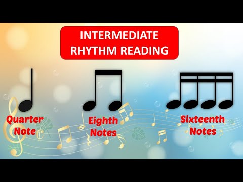 Intermediate Rhythm Reading | Sixteenth Notes, Eighth Notes and Quarter Notes