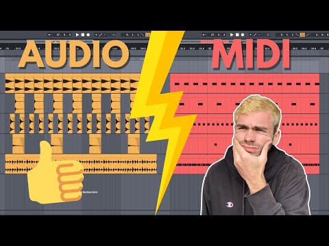 Audio vs MIDI: What's The Difference?