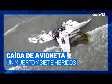 Un muerto y siete heridos tras la caída de avioneta en Sao Paulo, Brasil