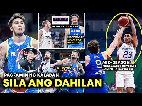 Inamin ng Kalaban Hirap sila sa Kai Sotto Junemar Fajardo Size! RHENZ ABANDO Mid Season Comeback....