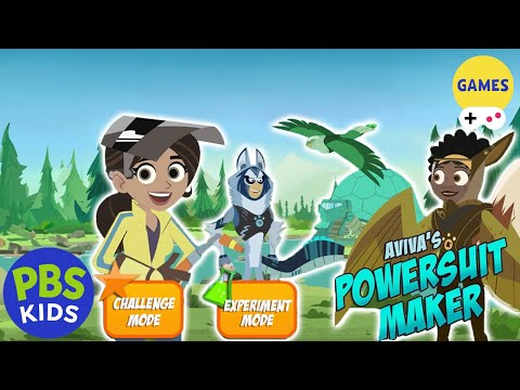 Wild Kratts | Aviva's Powersuit Maker Full Playthrough 🦁🪛 Gameplay for Kids | PBS KIDS