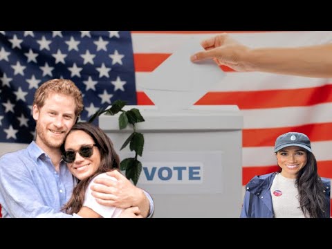 The Sussexes are encouraging Americans to vote, but not endorsing any candidate .