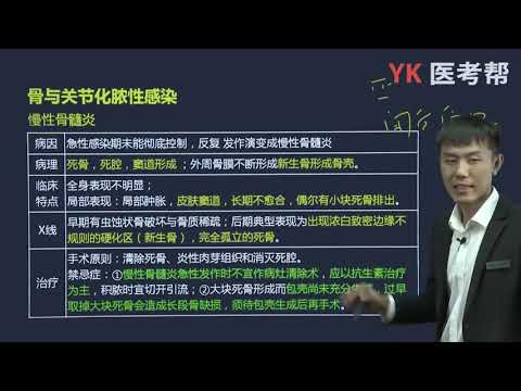 第六十八章 骨与关节化脓性感染 02 慢性骨髓炎