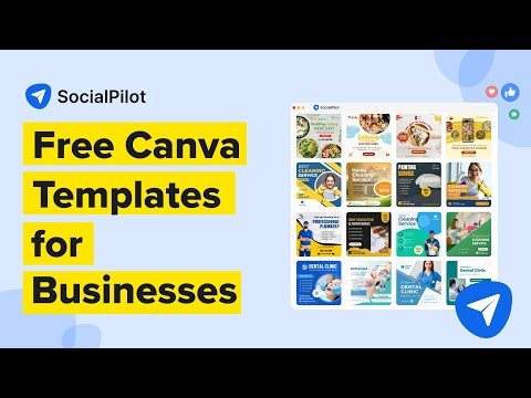 SocialPilot Walkthrough: Free Canva Templates for Businesses