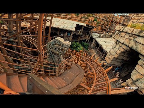 Raging Spirits Ride | Tokyo DisneySea | Better than Indiana Jones Coaster in Paris?