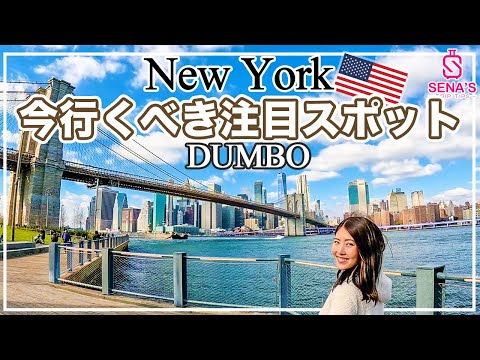 【アメリカ横断旅 #2】ニューヨーク在住者がみんなおすすめする絶対に行くべきおしゃれスポット！DUMBOで絶景＆インスタ映えスポット巡り