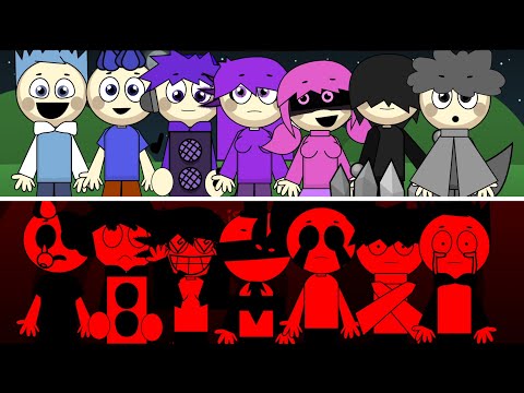 Incredibox Abgerny But Human - Sprunki horror | No Commentary