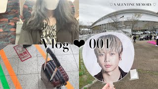 Vlog ❤︎ 001 / ぼっち遠征 in 仙台 / NEWS LIVE TOUR 2020 STORY / ♡ VALENTINE'S MEMORY ♡