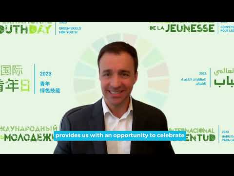 Message from Kevin Frey, CEO of Generation Unlimited for the International Youth Day 2023