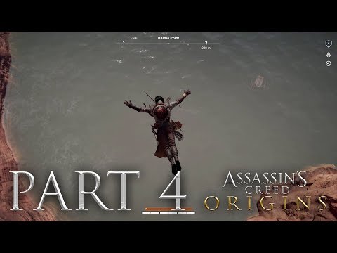 Assassin's Creed Origins Ep 4 - Hyenas, swimming, bandits and "Water Rats" quest