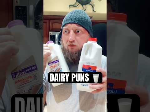 DAIRY PUNS 🥛@JayLightComedy #jaylight #djhuntsofficial #puns #comedyshorts #comedy #comedyvideos