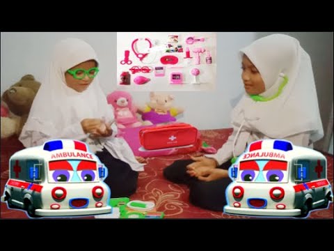 Main Dokter Dokteran Ambulance !! DRAMA PASIEN LUCU NANGIS DI SUNTIK | Abil And Family