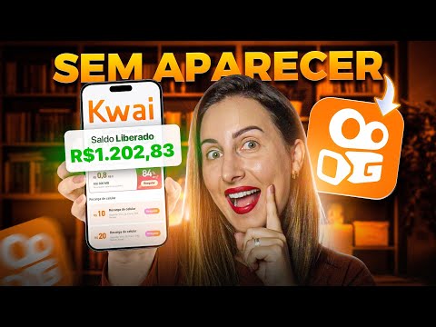 💥R$51 TODO DIA SEM APARECER NO KWAI Como ganhar dinheiro no Kwai em 2024 com vídeos dark