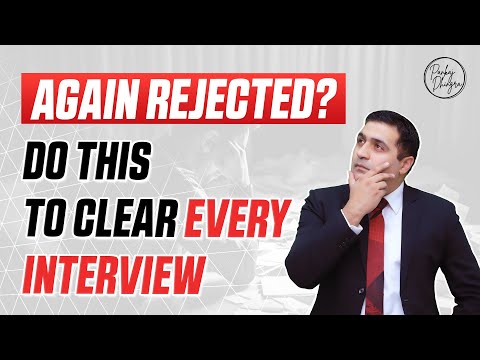 😨Again Rejected in an Interview? | Do this to crack any Interview and Get a Job | Mehrabian Rule