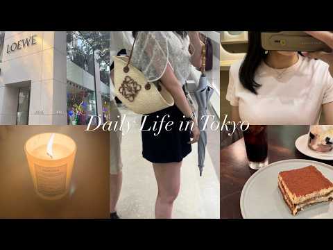 vlog | Holiday for working enjoying Tokyo Marunouchi | LOEWE bag 👜 | Studying, acai, opening NARS