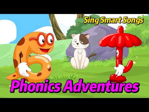 Hedgehog and the Cat–Sing Smart Songs: Phonics Adventures | Learn Sounds /k/ and /s/