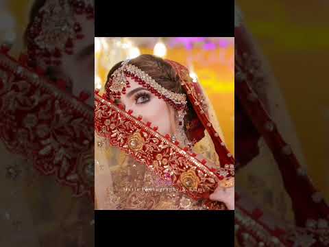 Pakistani beautiful bridal look 😍 #bridal #1kcreator #shorts