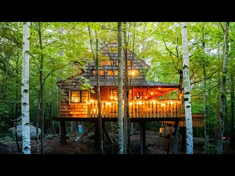 A Magic Treehouse in a Hidden New England Adventure Town