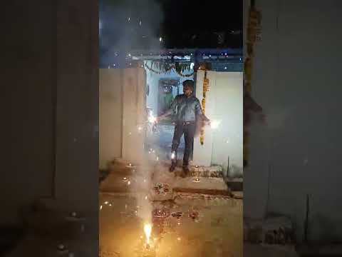 Diwali celebration 12/11/2023My Brother Vikram Sirpur Kagaznagar | Telangana#Shorts