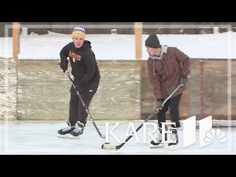 Several outdoor ice rinks will open this weekend, but warm weather next week could be a problem