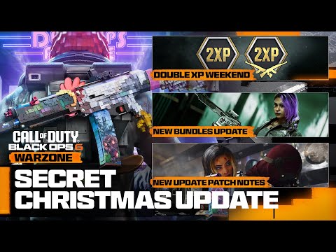 The SECRET Christmas Update COMING TO Black Ops 6! (Double XP, Patch Notes, & MORE!)