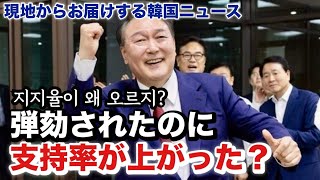 この状況で大統領支持率が上がる理由/지지율이 왜 오를까?