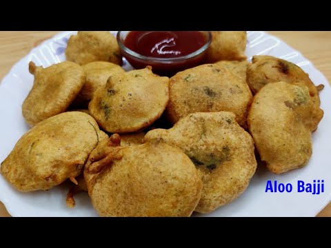 Aloo Bajji | Potato Bajji | Poatato bajji in telugu | Potato pakora