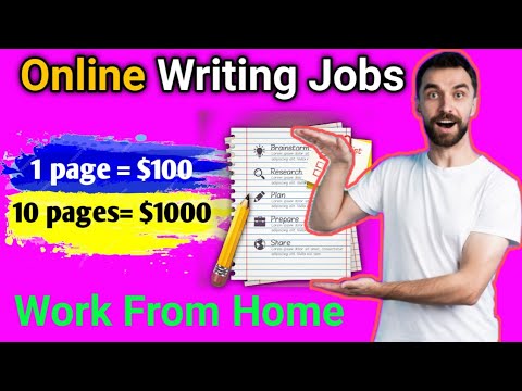 Online writing jobs from home | Assignment writing jobs from home | handswriting jobs