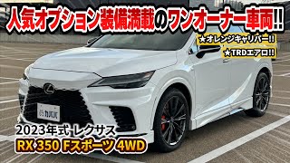 【RX】オールマイティなSUV！オプションが充実した一台をご紹介！