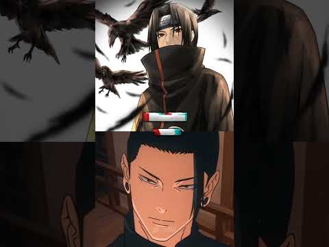 who is win 😈 #itachiuchiha #uchihaitachi #jujutsukaisen #allanimesvideos