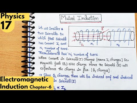 17) Mutual Induction| electromagnetic induction class 12 Physics| Electromagnetic Induction