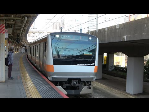 2024/10/24 【回送】 E233系 H59編成 大崎駅 | Japan Railways: E233 Series H59 Set at Osaki