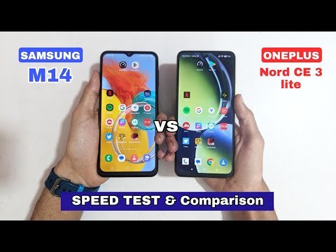 Samsung M14 5G vs OnePlus Nord CE 3 Lite 5G Speed Test & Comparison