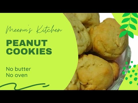 How to make peanut cookies without oven