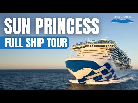 SUN PRINCESS FULL SHIP TOUR: 2024 Narrated Walk-Through Ship Tour