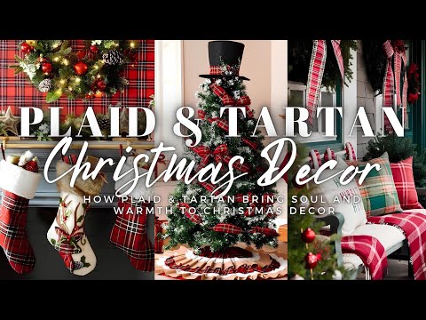 Weaving Traditions Into Your Holiday: How Plaid & Tartan Bring Soul and Warmth to Christmas Decor🧣✨